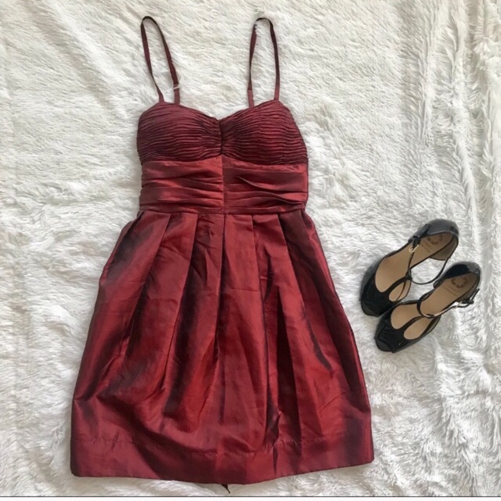 Forever 21 Red A-line semi formal dress